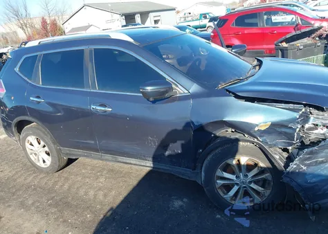 2016 Nissan Rogue Sv из США, поврежденный, VIN 5N1AT2MV0GC836411